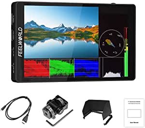 FEELWORLD F7 PRO 7 Inch 3D LUT Touch Screen DSLR Camera Field Director AC Monitor F970 External Power and