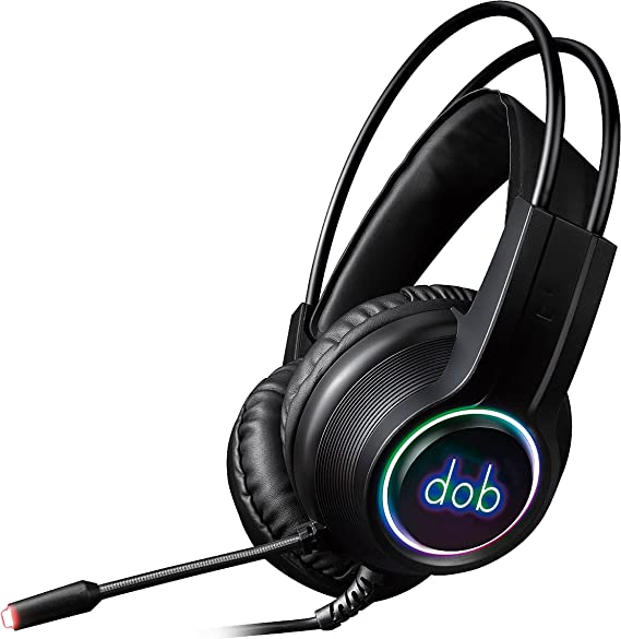 dob H750 AUX Gaming Headset/MIC/Volume control/RGB /1Y
