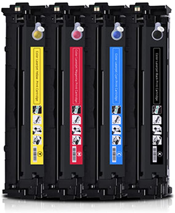 CB540A Toner Replacement for HP 125A CB540A Toner Cartridge for HP Color Laser Jet CP1213 CP1214 CP1215 CP1216 CP1217 CP1513n CP1514n CP1519ni Printer combination