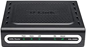 D-Link 1 Port Router / DSL-2500U