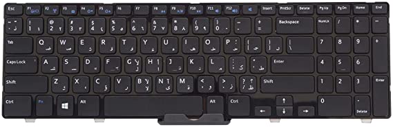 Downtown Keyboard For Laptop Models Dell 3521,5537,2528,15R (5421) (5521),15V (1316) (2521) 3537