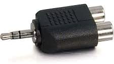 aux male to 2RCA