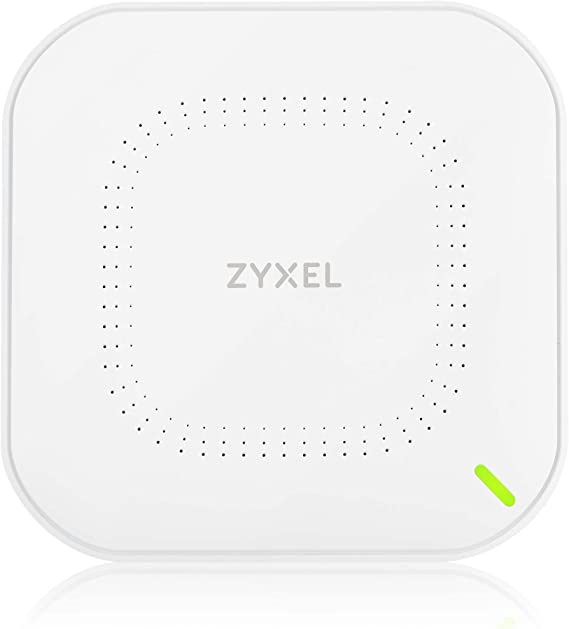 ZyXEL Cloud WiFi6 AX1800 Wireless Access Point (802.11ax Dual Band), 1.77 Gbps, Managed via Nebula APP/Cloud or Standalone, up to 4 Separate WiFi Networks, PoE, Power Supply Included [NWA50AX]