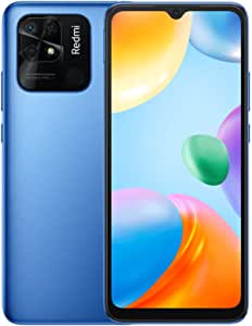 Xiaomi Redmi 10C 4G (Ocean Blue, 4GB RAM, 64 GB Storage)- Dot Drop Display | 50mp with 5mp Rare Camera
