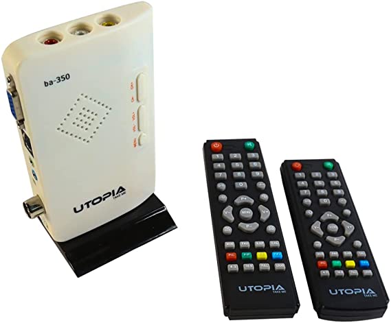 TV Box U topia 350 Utopia TV Box With Two Remote Control