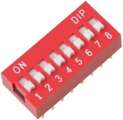 Dip Switch 8Way (10pcs)