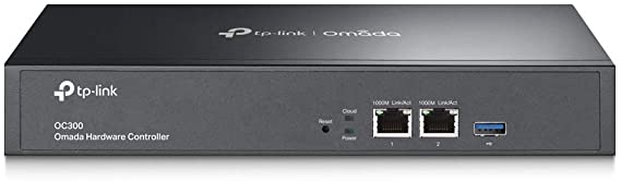 TP-Link Omada Hardware Controller | SDN Integrated | 2 Gigabit Port + 1 USB 3.0 Port | Manage Up to 500 Devices | Easy & Intelligent Network Monitor & Maintenance | Cloud Access & Omada App (OC300)