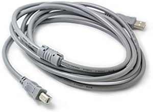 Cable USB printer 2.0 High Speed Gray color 1.5M USB AM to BM printer cable (4.5 feet)