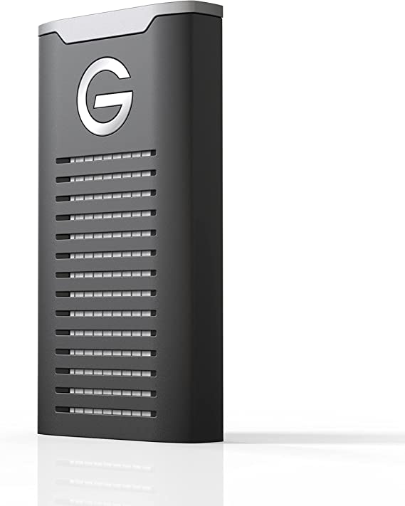 SanDisk Professional 1TB G-Drive SSD - Ultra-Rugged, Portable External NVMe Solid State Drive, Up to 1,050 MB/s, USB 3.2 Gen 2 - SDPS11A-001T-GBANB