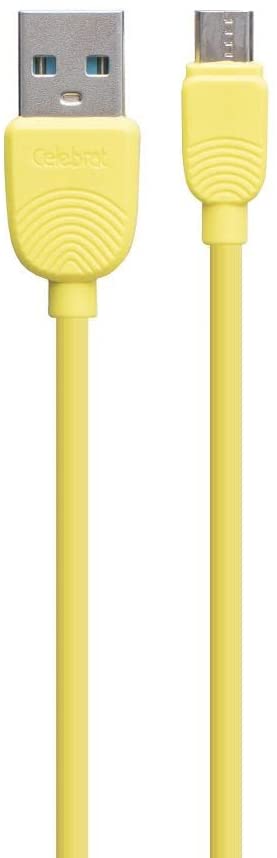 Celebrat SKY-2M Fast Transmission Data Cable 1M - Yellow