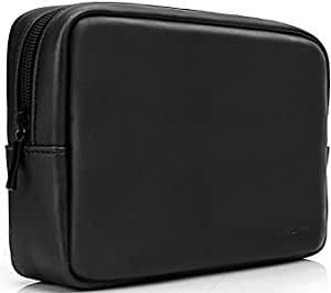 ProCase Accessories Bag Organizer Power Bank Case, Electronics Accessory Travel Gear Organize Case, Cable Management Hard Drive Bag -Black