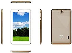 Viwa 16 GB Storage V10 Tablet, Dual Sim Screen 3000 mAh Battery - Gold, 7.0in