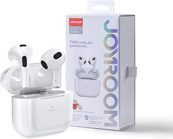 JOYROOM JR-T03S PLUS TWS Wireless Bluetooth Earphone Wireless charging Smart Sensor Compatible with All iPhone and all Android devices