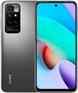 Xiaomi Redmi 10 NFC 2022 Version Smartphone 6.5 Inch 90Hz FHD+ DotDisplay 50MP AI Quad Rear View Camera 5000mAh Battery (4GB + 128GB Carbon Grey)