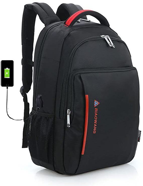 Laptop Backpack Bag with Headphone and USB Port