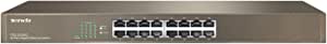 Tenda TEG1016G Sturdy Metal, Fanless, Plug and Play, Unmanaged, Limited Lifetime Protection, Traffic Optimization 16-Port Gigabit Ethernet Switch