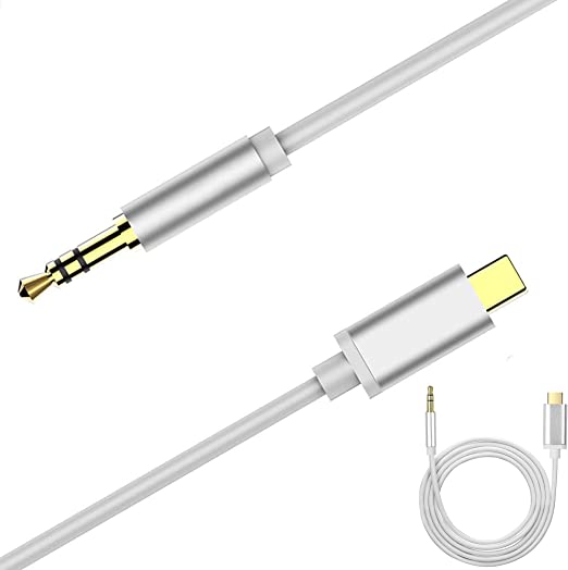 Aux Cord Adapter for Car Extension | USB C to 3.5mm Audio Cable, Type-C to 3.5mm AUX Male Jack Headphones Adapter for Samsung Galaxy S20 ultra/S20+/S20/S10+/S9+/Note 10+/10 More (3FT Lenth)