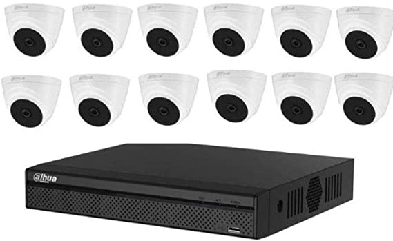 Dahua Technologies 12 Indoor HD Camera 16 Channel Dvr, Day-Night, 20m Range