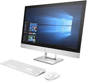 HP 5CV20EA Intel Core i7-8700T, 27in PC FHD, 1 TB, 8 GB RAM, NVIDIA GeForce MX130 2 GB GDDR5, Windows - Snowflake White