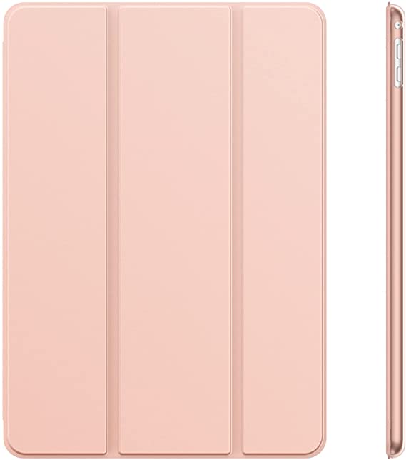 JETech Case for iPad Air 2 (Not for iPad Air 1st Edition), Smart Cover Auto Wake/Sleep (Rose Gold)