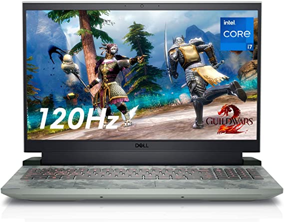 Dell G15 5520 Gaming Notebook - 15.6 inch FHD (1920 x 1080) 120Hz Non-Touch Display, Intel Core i7-12700H, 16GB DDR5 RAM, 512GB SSD, NVIDIA GeForce RTX 3060, Windows 11 Home - Specter Green