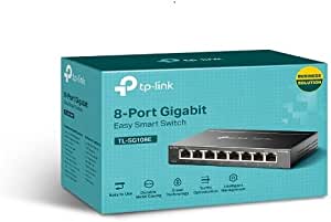 Tp-Link 8-Port Gigabit Easy Smart Switch TL-SG108E 0.1