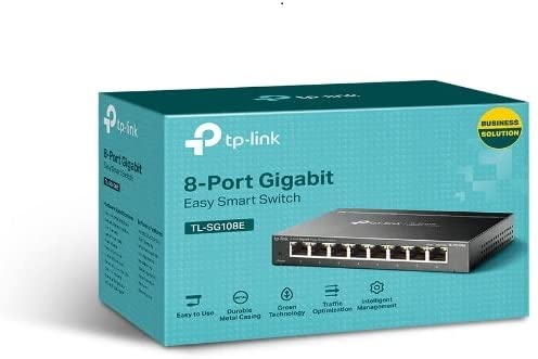 Tp-Link 8-Port Gigabit Easy Smart Switch TL-SG108E 0.1