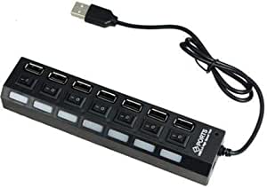 7-port Usb 2.0 Premium High Speed Hub Sharing Switchyuturoaa64302