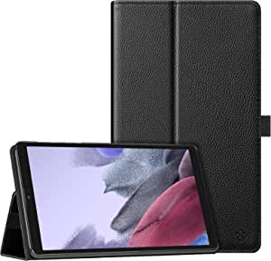 FINTIE Folio Case for Samsung Galaxy Tab A7 Lite 8.7 inch 2021 Model (-T220/T225/T227), Slim Fit Premium Vegan Leather Stand Cover, Black