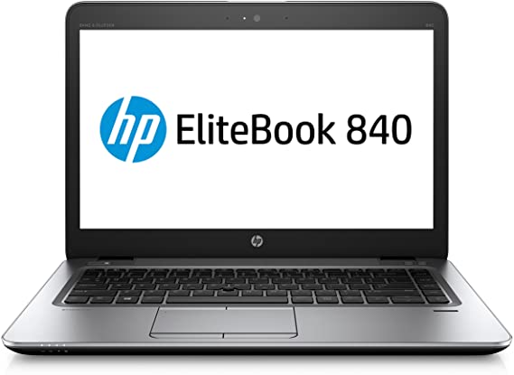 HP EliteBook 840 G4 1GE40UT#ABA Laptop (Windows 10 Pro, Intel Core i5 7200U, 14" LCD Screen, Storage: 256 GB, RAM: 8 GB) Grey