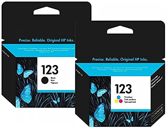 Compatible Ink cartridge set for HP 123 Black & Colors
