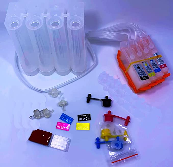 Ink printer cter ciss Flamless Ink Ink Ink Ink Stamp Kit 920 178 564 862 655 670 934 365 hp HP