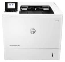 LaserJet Enterprise M607dn Printer, White/Black