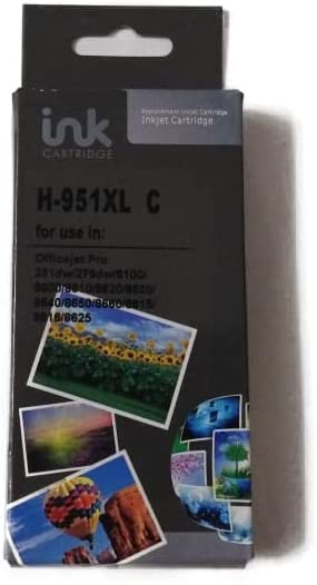 951Xl Compatible ink cartidge Cyan