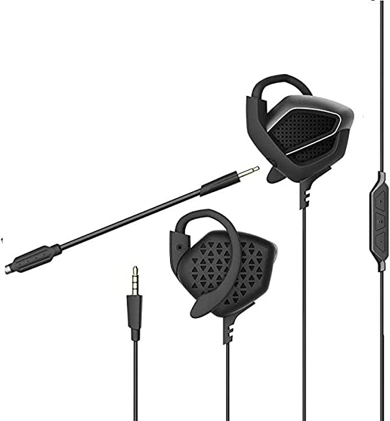 Kotion Each K3 On-Ear Earphone Hook Gaming headset – WITH Microphone 3.5mm jack for Mobile/PC