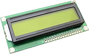 LCD 16 x 2 Yellow Green Display for Arduino AVR PIC
