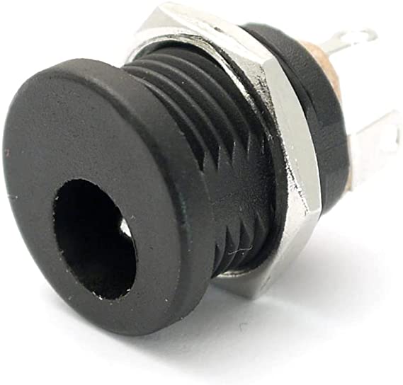 DC Power 2.1mm Connector for Box Plastic