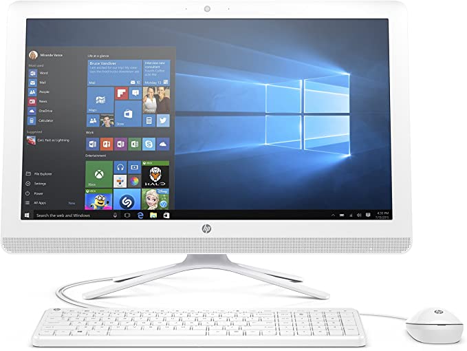 HP 24-g016 23.8" All-In-One Desktop (Intel Pentium J3710, 8GB RAM, 1 TB HDD, Windows 10 Home)