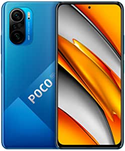 Xiaomi POCO F3 Dual SIM Mobile - 6.67 Inches, 128 GB, 6 GB RAM, 4G LTE - Deep Ocean Blue