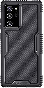 Nillkin Case for Samsung Galaxy Note 20 Ultra (6.9" Inch) Tactics TPU Soft Case Shockproof 360 Degree Protect Black