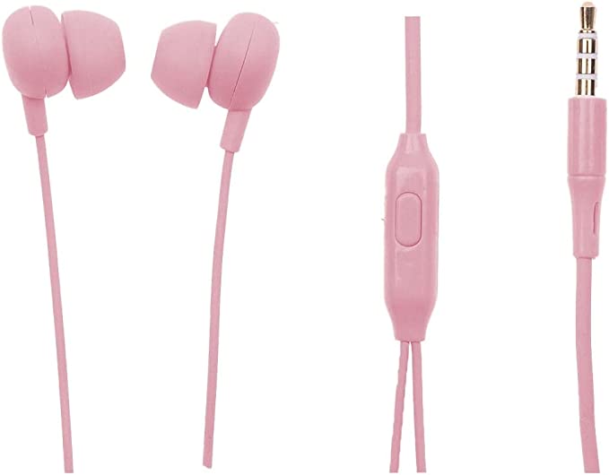Yoki High Definition Stereo Earbuds - YK09 - Pink