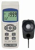 Digital LED Lux Meter with datalogger SD card LED lights Meter & Recorder Measuring Device for LED Bulbs Model : LX-1148SD Made Taiwan