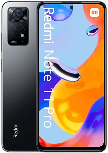 Xiaomi Redmi Note 11 Pro 4G Volte 128GB, 6GB 6.67" 108MP Camera Night Mode Graphite Gray