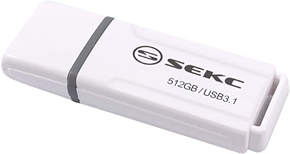 SEKC 512GB USB 3.1 Flash Drive, R/W Speed: 120/30 MB/s - SDU50512G