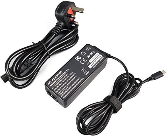 MiliPow USB-C 65W Standard AC Adapter for Lenovo Yoga C930-13, Yoga S730-13, Yoga 920-13, Yoga 730-13, IdeaPad 730s-13, GX20P92530