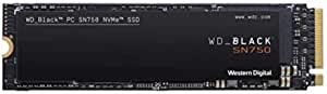 WD_BLACK 1TB SN750 NVMe Internal Gaming SSD Solid State Drive - Gen3 PCIe, M.2 2280, 3D NAND, Up to 3,470 MB/s - WDS100T3X0C