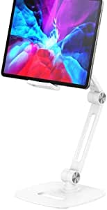 Recci Multi-angle Tablet Stand Double Rotating Shaft Rotation - RHO-101 -White