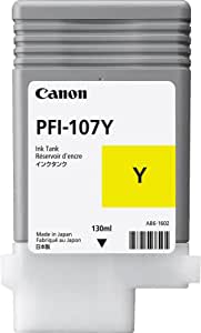 Canon PFI-107Y Ink Cartridge - Yellow