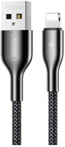 Remax Rc-092I Kingpin Series Data Cable 2.1A 1M - Black