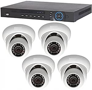 8 Output 4 Indoor Digital Recorder Cameras